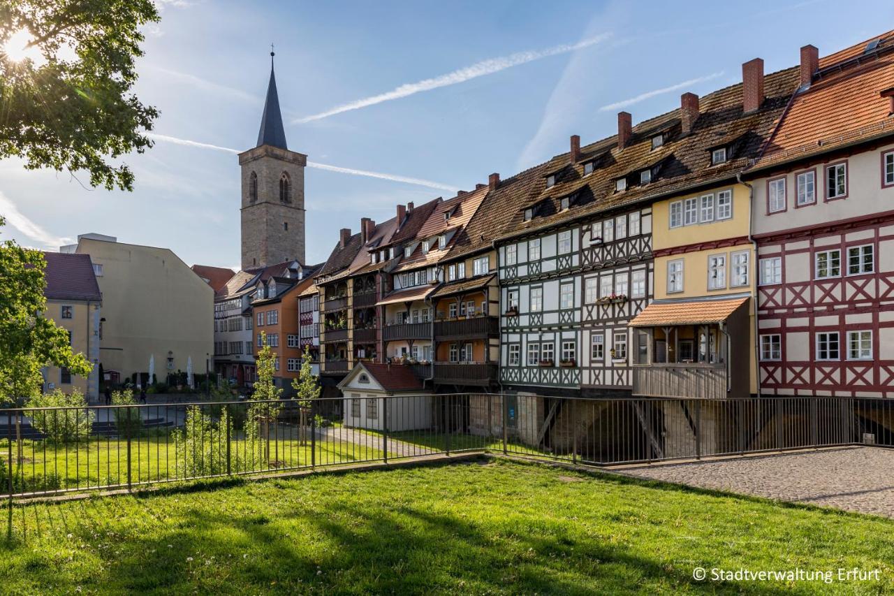 Ferienwohnung Zur Trolle Эрфурт Экстерьер фото